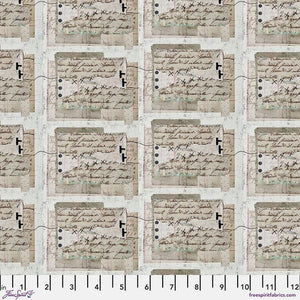 Free Spirit Fabrics On Your Mark Script Paper  PWSE042.PAPER