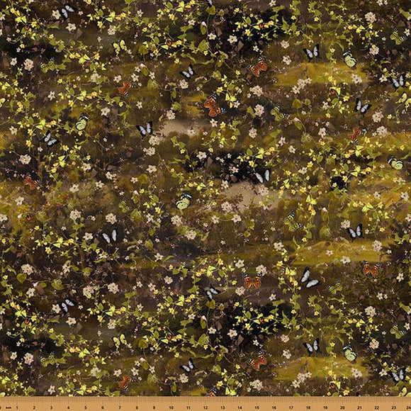 Hoffman Fabrics Among the Ferns Spectrum Print Fauna W5492-FAUNA