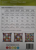 Around the Lake Quilt Pattern by Emma Jean Jansen multiple size options