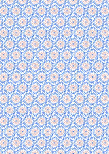 Lewis & Irene Chalki Tile On Cream A805.1