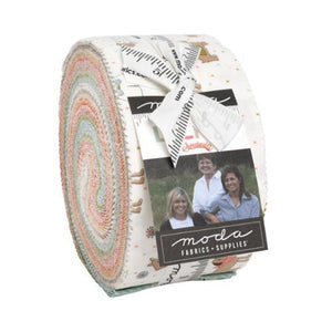 Lucky Jelly Roll 40 assorted pieces measuring 2.5x44" each