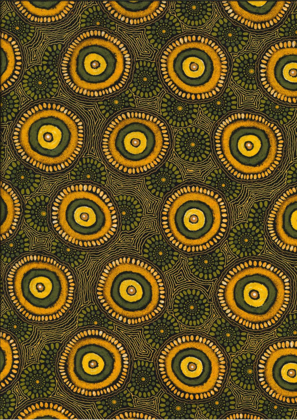 M&S Textiles Australia Kwatye Soakage Gold KSGG