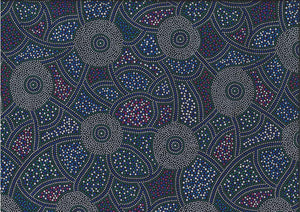 M & S Textiles Kangaroo Dreaming Multi KDM