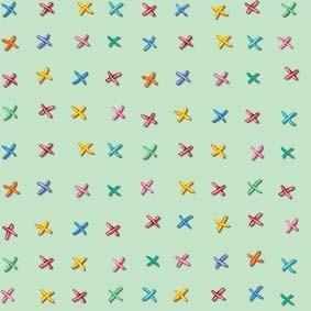 Michael Miller Fabrics Sew Pretty Cross Stitch Mist  DDC12152-MIST-D
