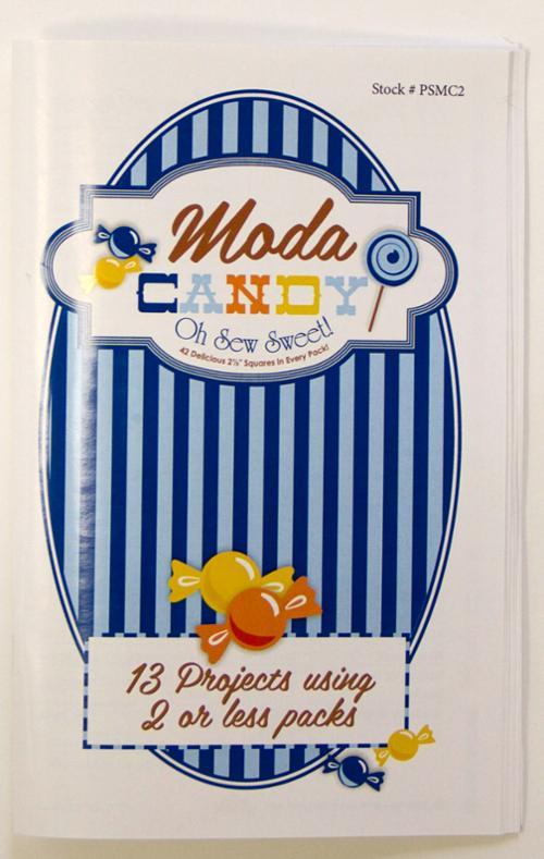 Moda Candy Booklet 13 Projects featuring Moda Mini Charm Squares ...