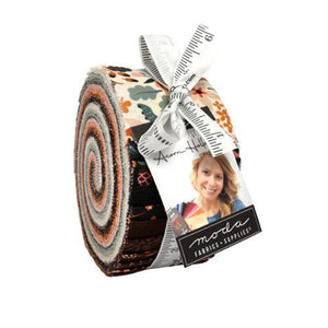 Moda Fabrics Acorn Hollow Jelly Roll  30760JR 40 assorted pieces measuring 2.5x44" each