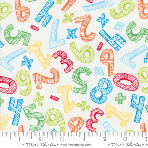 Moda Fabrics Back To School Paper 20893 11