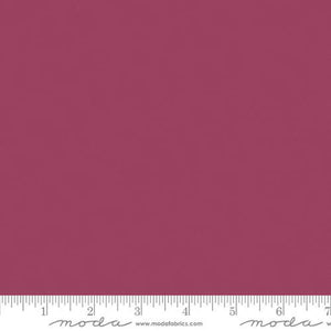 Moda Fabrics Bella Solids Rose  Wine  9900 453