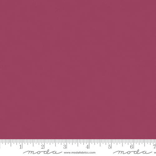 Moda Fabrics Bella Solids Rose  Wine  9900 453