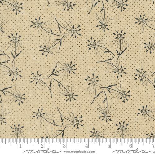 Moda Fabrics Blackbirds Nest Tan 9750 11