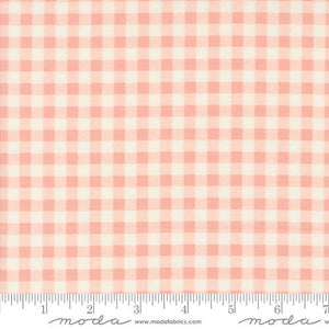 Moda Fabrics Cottage Charm Gingham Checks Jovial  Peach 31757  35