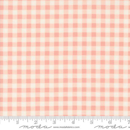 Moda Fabrics Cottage Charm Gingham Checks Jovial  Peach 31757  35