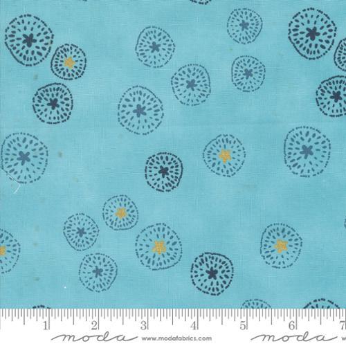 Moda Fabrics Flirtation Blooming Sky  Blue  1831 12M