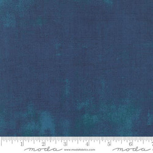 Moda Fabrics Grunge Prussian Blue  30150 307
