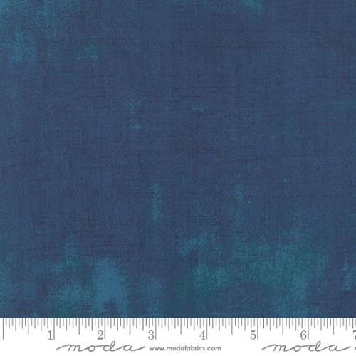 Moda Fabrics Grunge Prussian Blue  30150 307