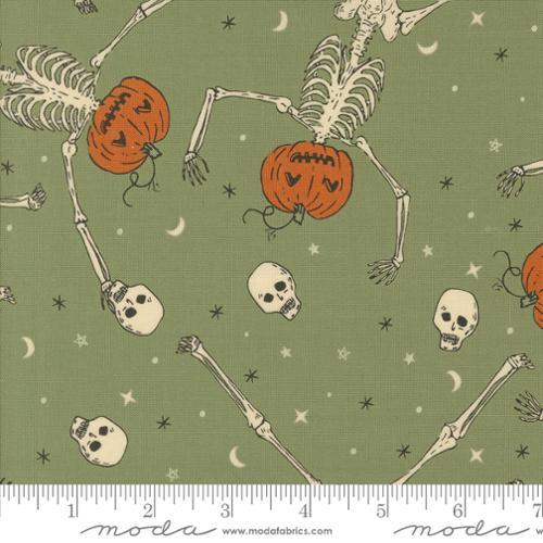 Moda Fabrics Home Sweet Haunt Moss 20913 15