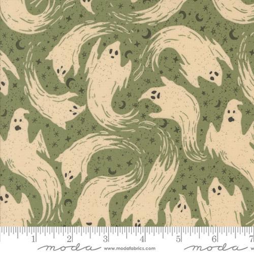Moda Fabrics Home Sweet Haunt Moss 20914 15