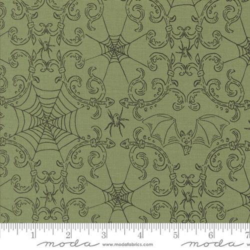 Moda Fabrics Home Sweet Haunt Moss 20917 15