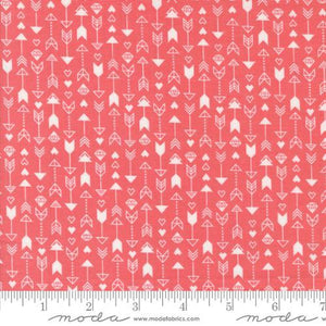 Moda Fabrics Love Blooms Arrow Stripes Lipstick 5222 13