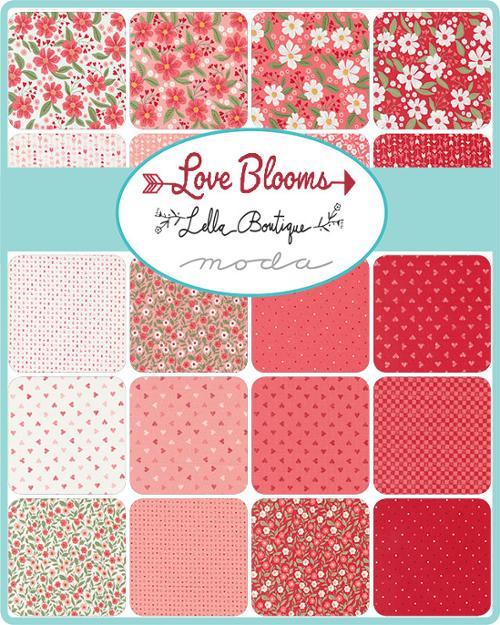 Moda Fabrics Love Blooms Layer Cake 42 assorted pieces 10
