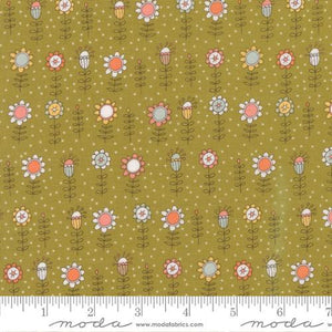 Moda Fabrics Lucky Bloom  Grass 55701 16