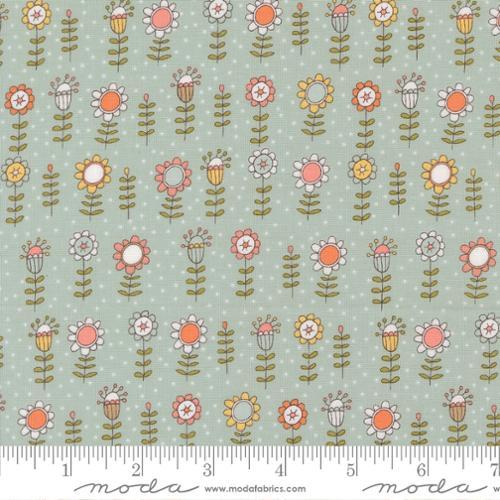 Moda Fabrics Lucky Bloom  Sky 55701 12