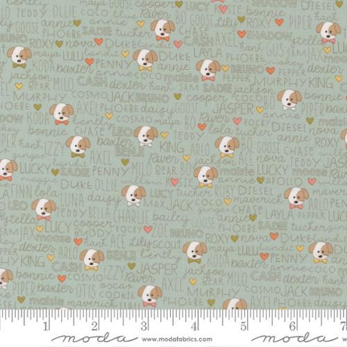 Moda Fabrics Lucky Buddies Sky 55702 12