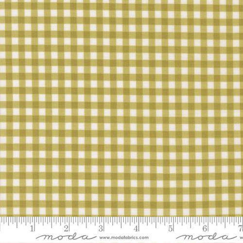 Moda Fabrics Lucky Gingham  Grass 55707 16