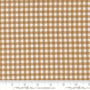 Moda Fabrics Lucky Gingham  Sand  55707 17