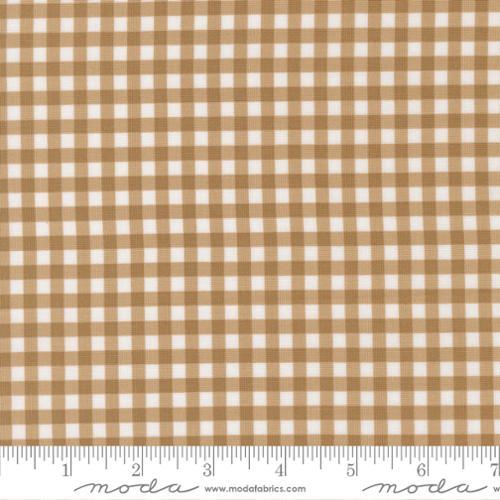 Moda Fabrics Lucky Gingham  Sand  55707 17