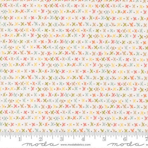 Moda Fabrics Lucky Xs and Os  Cloud 55705 11