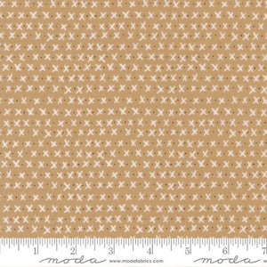Moda Fabrics Lucky Xs and Os  Sand 55705 27