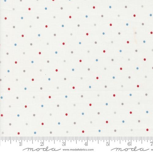 Moda Fabrics Magic Dots Americana  5230 17
