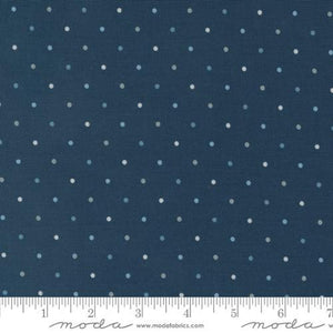 Moda Fabrics Magic Dots Midnight  5230 41