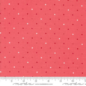 Moda Fabrics Magic Dots Raspberry  5230 33