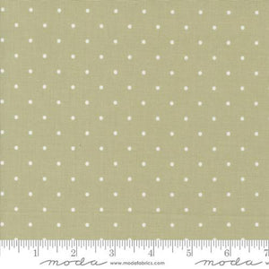 Moda Fabrics Magic Dots Sage  5230 18