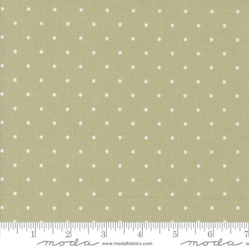 Moda Fabrics Magic Dots Sage  5230 18