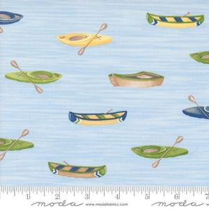Moda Fabrics On Lake Time  Sky Blue  56121 12