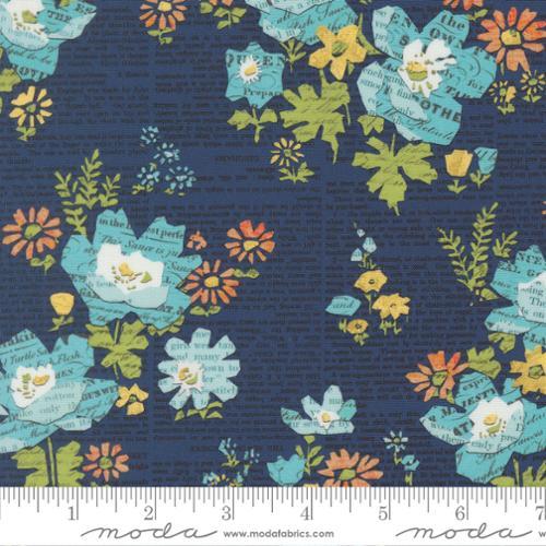 Moda Fabrics Paper Hamlet Midnight 39561 18