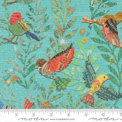 Moda Fabrics Paper Hamlet Sky 39560 17