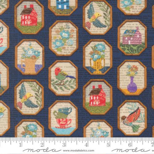 Moda Fabrics Paper Hamlet Sky 39565 18