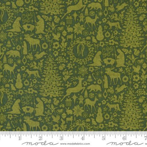 Moda Fabrics Pine Valley Misteltoe 30742 16