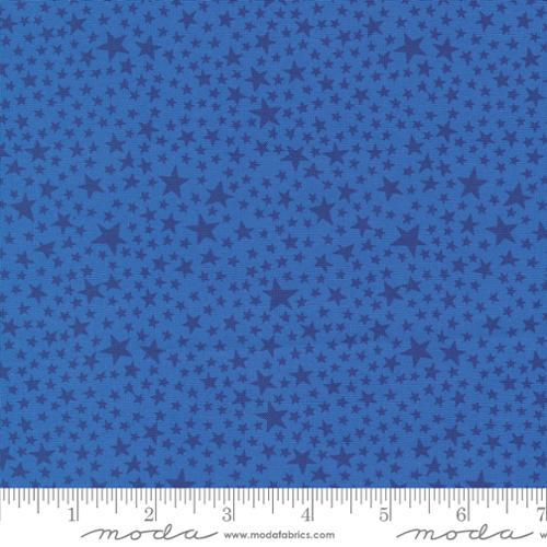 Moda Fabrics Play Ball Super Stars Novelty Stars Bluejay  33816 15