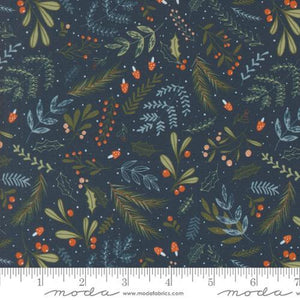 Moda Fabrics Purrfect Christmas Midnight 39043 16