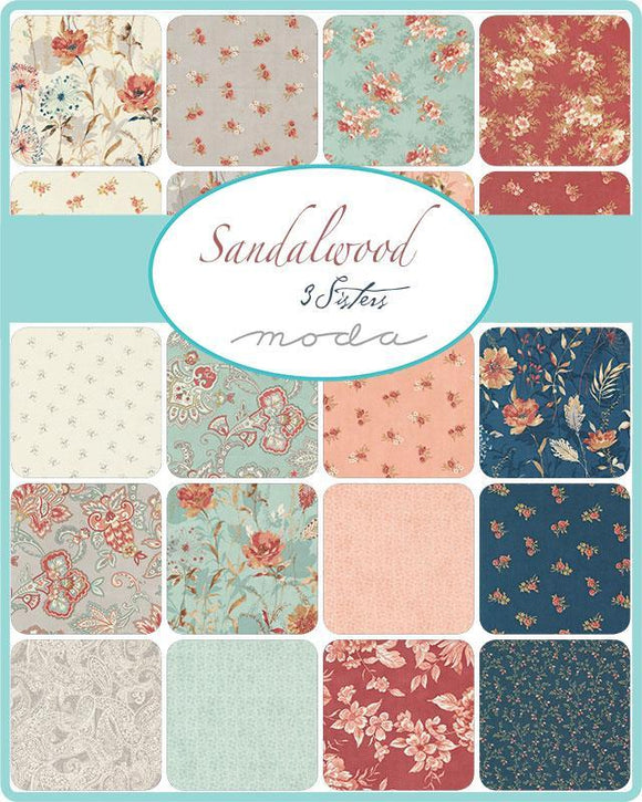 Moda Fabrics Sandalwood Charm Pack 42 pieces 5