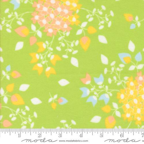 Moda Fabrics Sherbet Sunshine Flannel Leaf 20229 18F