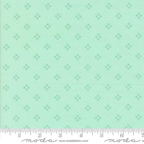 Moda Fabrics Sherbet Sunshine Flannel  Sea Glass  20225 25F