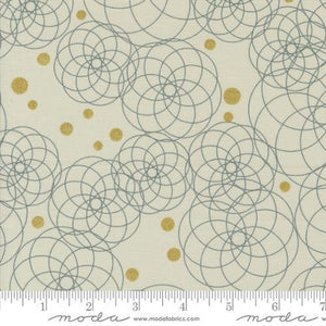 Moda Fabrics Shimmer Metallic Ecru 1842 12M