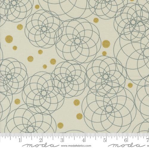 Moda Fabrics Shimmer Metallic Ecru 1842 12M
