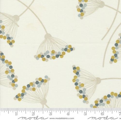 Moda Fabrics Shimmer Metallic Ivory 1840 11M